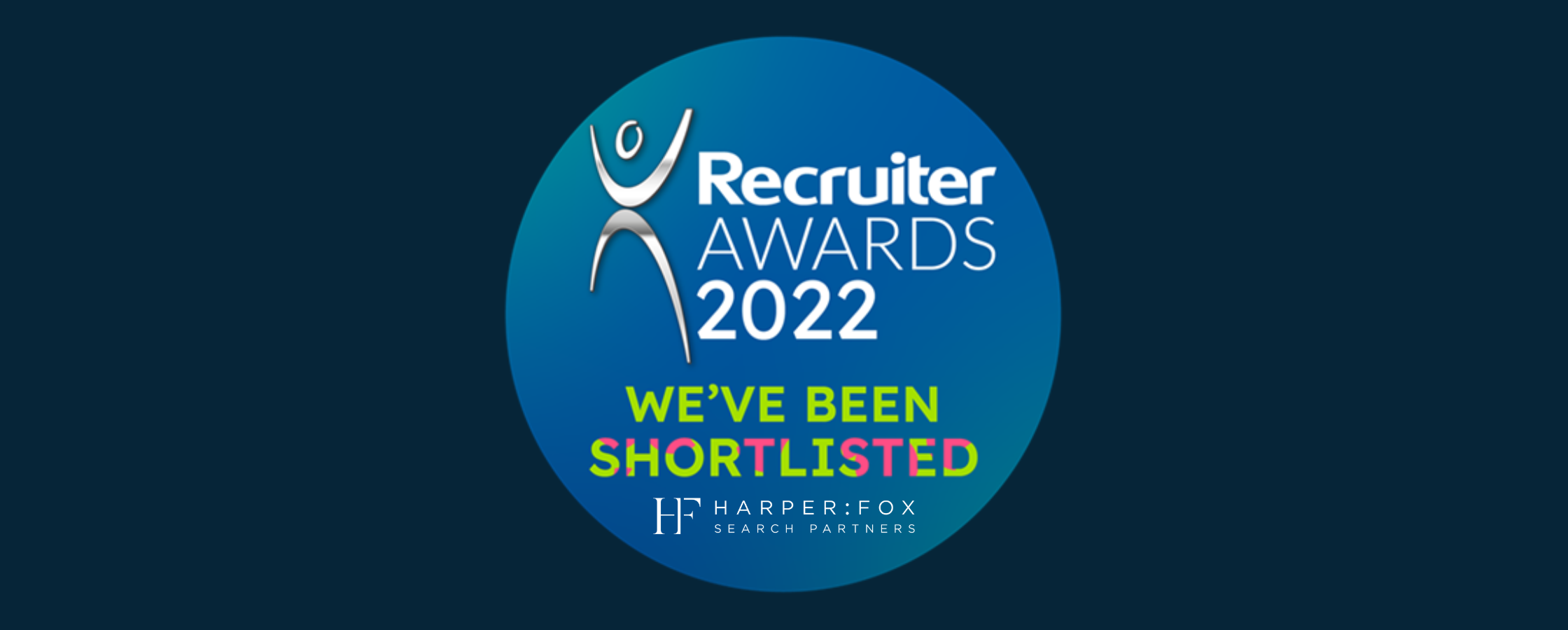 Executive Search Firm Harper Fox Partners have been shortlisted for four awards at this year's Recruiter Awards.